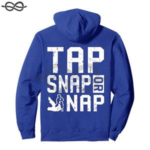 Tap Snap or Nap Brésilien Jiu Jitsu MMA Fighting Unisex Hoodies Élégant jiu jitsu kimono kimono de jiu jitsu Grapplers Fighters - Product Image 5