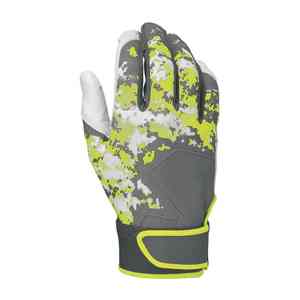 Recién llegado, guantes de bateo de béisbol profesionales, logotipo personalizado de cuero genuino 100%, último diseño a un precio razonable - Product Image 2