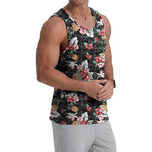 Camiseta sin mangas de gimnasio de punto informal para hombre de venta directa de fábrica 100% algodón ligero transpirable de alta calidad OEM personalizable - Product Image 4