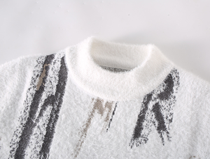 Suéter de Invierno para Hombre, con Forro Polar, Lana/Cachemira, Logotipo Frontal Personalizable, Antibolitas, Manga Larga, Color/Talla Personalizada - Product Image 6