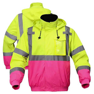 Chaqueta Impermeable con Logotipo Personalizado, Ropa de Trabajo para Hombre, Chaqueta de Seguridad de Alta Visibilidad, Chaqueta Reflectante, Ropa de Trabajo, Chaqueta de Invierno 2025 - Product Image 1