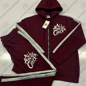 ชุดวอร์มผ้าคอตตอนสำหรับผู้ชายและผู้หญิงชุดวิ่งออกกำลังกายแนวสตรีทสำหรับฤดูหนาวชุดวอร์มสำหรับกิจกรรมกลางแจ้ง - Product Image 2