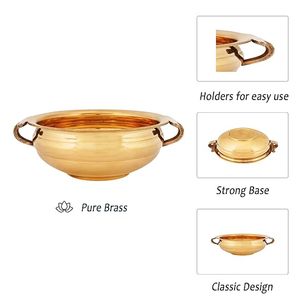 Cuenco Decorativo Redondo Tipo Urli de 6 Pulgadas |    Diseño de Urli Moderno y Único Hecho a Mano |   Venta al por Mayor |   Precio de Fábrica - Product Image 4