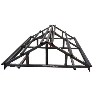 Venda treliças de aço pré-fabricadas galvanizadas leves para telhado