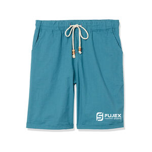 กางเกงขาสั้นลำลองสำหรับผู้ชายพิมพ์ลายโลโก้ที่กำหนดเอง - Product Image 1