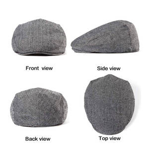 Sombreros de vendedor de periódicos personalizados hechos en fábrica superventas al por mayor sombreros de vendedor de periódicos de último diseño de calidad superior - Product Image 4