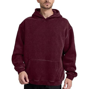 Custom Streetwear <b>Men</b> Hoodies <b>Suit</b> Cotton Custom Oversized Cropped Acid Wash Manufacturer uploaded by Dress Sports - Product Image 3