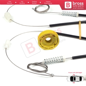 Kit de réparation de lève-vitre BWR402 pour porte avant gauche ou droite de la Série 5 E39 1996-03/1999 4/5 portes pré-lifting 51338159831 5133 - Product Image 5
