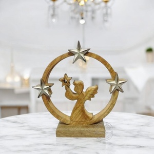 Ornements de Noël pour Sublimation Décorations vierges Souvenirs de vacances Articles de décoration de Noël debout - Product Image 1