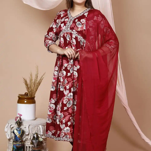 Kurti LOW MOQ สำหรับใส่ทำงานแขนเสื้อของผู้หญิง6XL น้ำหนักเบาผลิตตามสั่ง - Product Image 1