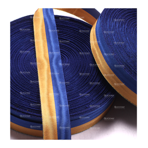 Cinta de Medalla de Grosgrain para Servicios Ceremoniales de Seguridad y Defensa Europeos, Tamaño Completo, Seda y Grosgrain - Product Image 1