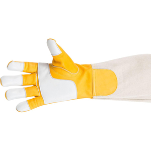 Pakistan Manufacturer High Quality Bee Keeping <b>Gloves</b> Sting Proof New Design Goat Leather Beekeeping <b>Gloves</b> - Product Image 4