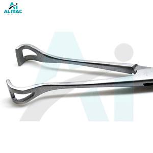 Fórceps de tejido ALMAC 2025 Babcock Instrumento quirúrgico Premium Acero inoxidable diseñado para seguridad con logotipo personalizado - Product Image 3