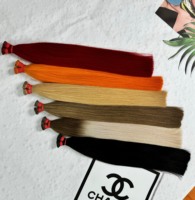 Ekstensi Rambut Vietnam Remy Keratin I-Tip Micro Ring Weft Berkualitas Tinggi Double-Drawn Bebas Kimia Harga Pabrik Merek Dunia