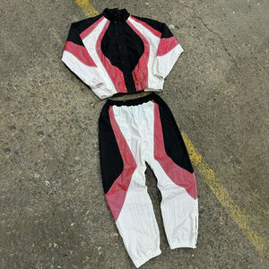 Custom Made High Quality Logo Waterproof <b>Lightweight</b> Polyester Nylon Men Track Suits Outdoor Nylon Polyester Men Tracksuits - Product Image 4