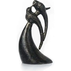 GROSSE REMISE ; Figurines de couple en fer modernes - Sculptures - Significatives pour les cadeaux pour la Saint-Valentin, Foi et Dévotion - Product Image 3