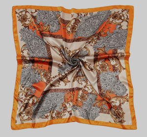 <b>Bandana</b> Scarves Low Customized Size New 100% Cotton Small Ethnic Style handmade Square Scarf Headband Product Wholesale - Product Image 2