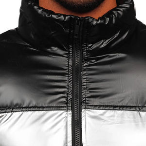 Chaquetas Acolchadas para Hombre 2026, Diseño Personalizado, Chaqueta Acolchada de Alta Calidad, Chaqueta Acolchada Plateada Extra Grande Hecha de Poliéster para Hombre - Product Image 5