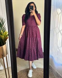 Diseñador de seda impreso Georgette mujer de una pieza cosido completo manga de lujo estilo indio Salwar bodas fiestas adultos todos - Product Image 2