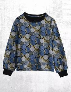 Sweat-shirt en coton pour femmes en multi Sweat-shirt ras du cou à manches longues en coton coréen Sweat-shirt de qualité supérieure MS-SS-1139 - Product Image 5