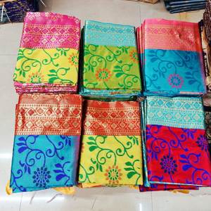 Original Minakari Heavy Zari Border and Heavy Weaving Work Saree Vêtements indiens et pakistanais - Product Image 6