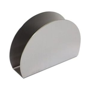 Servilletero simple plateado, soporte de papel tisú de mesa de Metal para restaurante, mesa de comedor, papel decorativo - Product Image 3