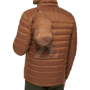 New Arrival Full Zipper Puffer <b>Jacket</b> For <b>Men</b> <b>Slim</b> <b>Fit</b> Private Label <b>Men</b> Puffer <b>Jacket</b> - Product Image 3