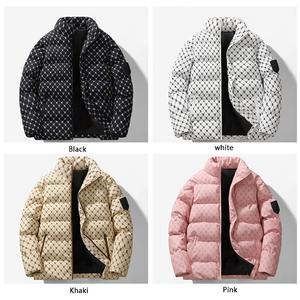 Blouson aviateur personnalisé, chaud et épais en nylon pour hommes - Product Image 3