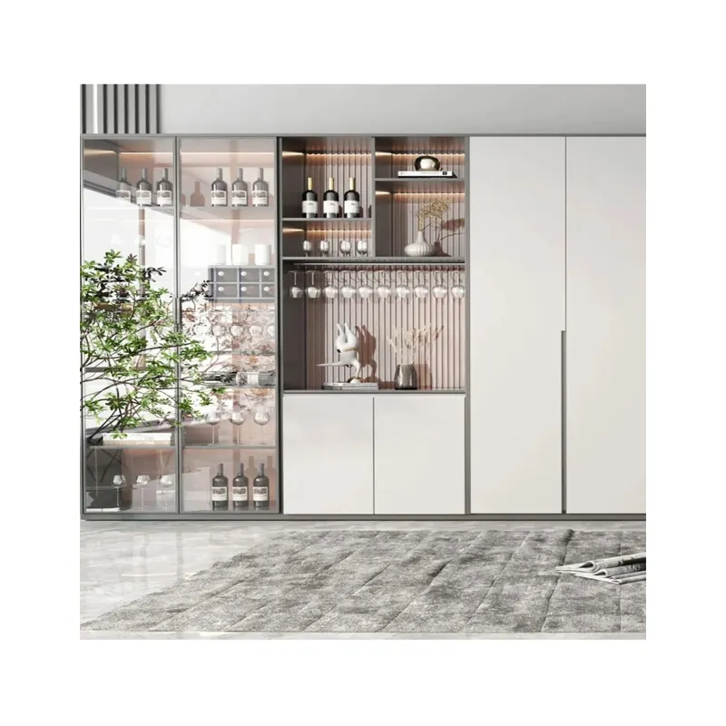 Настенный винный шкаф из массива дерева высокого качества со встроенной проволочной веревкой, Винная стойка, мебель для дома, оптовая продажа