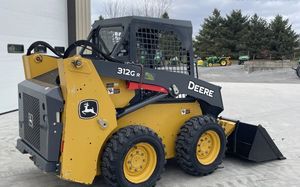 รถตักล้อยาง John Deere 312GR พร้อมเครื่องยนต์ Kubota เกียร์ HYDAC ปั๊มไฮดรอลิก รับประกัน 3 ปี - Product Image 3
