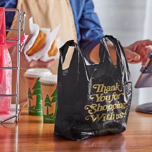 Sac de T-Shirt recyclable avec gravure tailles et couleurs personnalisables bon prix du Vietnam - Product Image 2