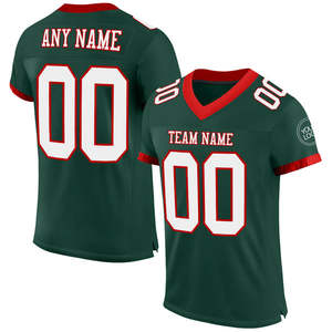 Camiseta de Fútbol Americano Unisex, Corta, Cómoda, Duradera, Talla Grande, Deportiva, Personalizada, Sublimada, con Diseño Deportivo Cosido, 100% - Product Image 2