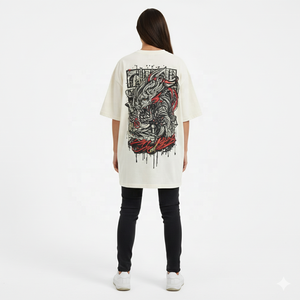 Últimas Camisetas de Moda Casual con Cuello Redondo para Hombre, Estilo Oversize, Ropa al por Mayor Y2k OEM, Algodón, Impresión Personalizada - Product Image 6