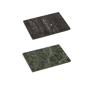Planche à découper en marbre personnalisée Dernières 3 pièces pierre de couleur différente combine des blocs à découper Offre Spéciale - Product Image 6