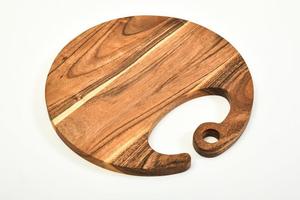 Tabla de cortar de madera de acacia de nuevo estilo con utensilios de cocina Bull Look Tabla de cortar para decoración del hogar y propósito de regalo - Product Image 6