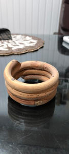 Modern Wooden Painted Napkin <b>Rings</b> for Weddings <b>Indian</b> Made napkin <b>rings</b> for table decoration for sale in bulk - Product Image 4