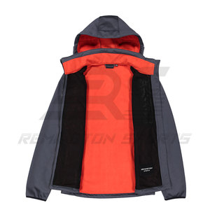 Marque privée Prix abordable Meilleure vente Veste Softshell Nouveau design Veste Softshell de couleur unie pour hommes - Product Image 3