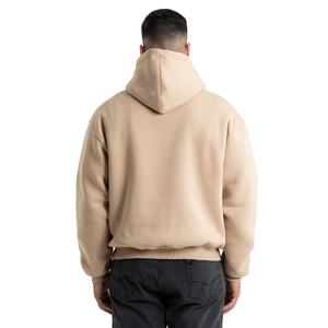 Pull à capuche surdimensionné de haute qualité 100% coton décontracté Style Hip Hop brodé français sérigraphié Street Wear hiver - Product Image 2