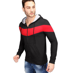 Nouveau sweat à capuche unisexe tendance grande taille pour homme avec fermeture éclair, personnalisable avec logo imprimé ou brodé – En vente - Product Image 4
