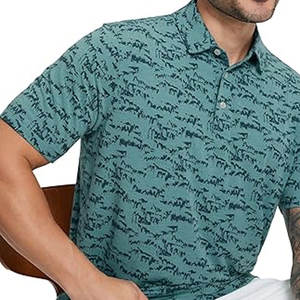 Polo de Golf para Hombre de Alto Rendimiento, Material Elástico, Ropa Casual, Polo de Golf Cómodo de Usar - Product Image 4