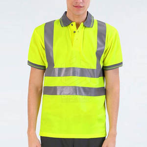 Ropa DE TRABAJO Camisa de seguridad de poliéster de nylon Camisa DE SEGURIDAD hecha a medida Camisa de seguridad de alta visibilidad más vendida - Product Image 2