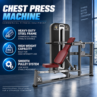 Machine de musculation pectorale multi-angles BN, réglable, avec pile de poids à broches, pour studio de fitness commercial