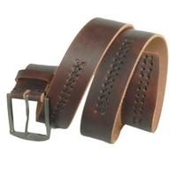 Ceinture en cuir véritable décorative à petites perles colorées, fournisseur de ceintures en cuir personnalisées