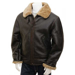 Wholesale 100% <b>Leather</b> Material Full Sleeves Street Wear Professional Hot Sale <b>Men</b> New Design <b>Leather</b> <b>Jacket</b> - Product Image 4