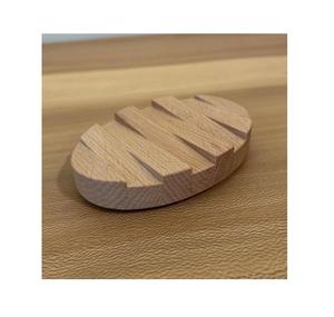 Porte-savon élégant en bambou pour lavabo de salle de bain, fait à la main, en bambou naturel, écologique, antidérapant, pour les maisons modernes - Product Image 3