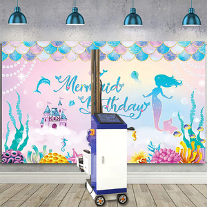 Impresora de pared 3D Xbh con cabezal de impresión Dx7, tinta UV, máquina de inyección de tinta vertical automática para murales, 2400 dpi, para vidrio, azulejos, tableros, acrílico, PVC, metal. - Product Image 4