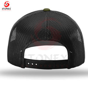 Casquette de baseball sportive vintage en coton à 5 panneaux de haute qualité avec tissu en dentelle Logo personnalisé Couleur unie disponible en gros - Product Image 2