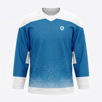 Maillot de hockey sur glace moderne en tissu durable, idéal pour les séances d'entraînement, les jeux décontractés et les compétitions d'équipe