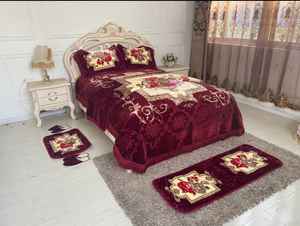 Mantas de Visón de Primera Calidad, 100% Poliéster, Juego de 8 Piezas, por HARSHIT INTERNATIONAL - Product Image 3