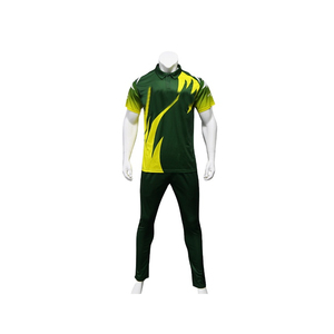 Neue maßge schneiderte Sublimation Cricket Uniform Kit T-Shirt und Hose Custom Cricket Match Wear Grillen Uniformen - Product Image 4